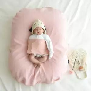 제이앤제나 아기 수유 터미 쿠션 인견 핑크 18도