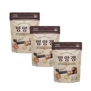 누터스가든 애견 유산균 간식 트릿 멍양갱 국내산 밤 75g X 3개