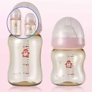 쌍문상회 편안한 PPSU 모유 젖병 160ml+240ml 세트 유아용