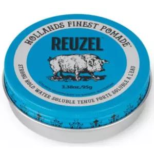 리우젤 남성 헤어 왁스 블루 수성 하드 포마드 95g