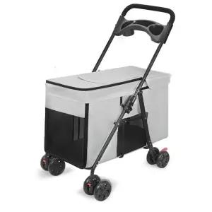 중형견 대형견 유모차 반려견 애견 돔3 강아지 개모차