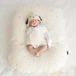 제이앤제나 수유쿠션 자수 양면 커버 순면 달별 23도