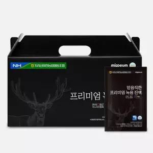 미쁨생활건강 지리산마천농협 믿음직한 프리미엄 녹용진액 30포, 1개