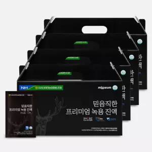 미쁨생활건강 지리산마천농협 믿음직한 프리미엄 녹용진액 30포, 4개