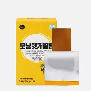 미쁨생활건강 아침 모닝 간편 건강음료 모닝헛개필름 21포, 1개