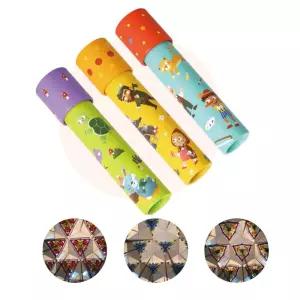 호기심발달 영유아 만화경 보석조각 패턴관찰 어린이망원경 사물