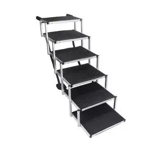 SUV 대형견 접이식 계단 야외 사다리 반려견 승하차 스텝퍼