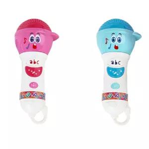 어린이 호기심유발 녹음 마이크 노래부르기 불빛 아기장난감