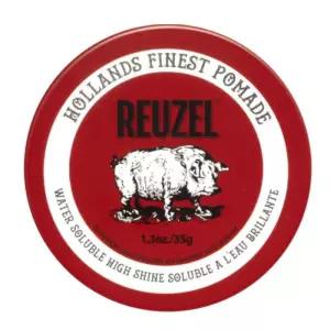 리우젤 레드 수성 고광택 포마드 남성 헤어 왁스 35g