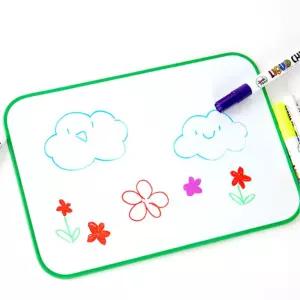 어린이 그림그리기 미니 자석보드판 그림판 쓰고지우기 아기칠판 책상