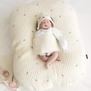 제이앤제나 수유쿠션 자수 양면 커버 메쉬 플라워 9도