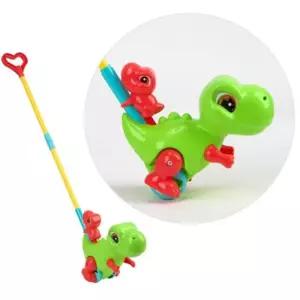 유아 걸음마연습 움직이는 아기공룡 보조 장난감 신체발달 끌기