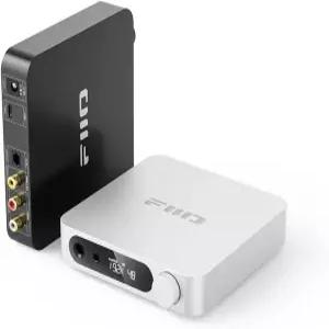 FiiO K11 홈 헤드폰 (블랙) 1400W 6.35mm/4.4mm/RCA/Coaxial/Optical 데스크탑 DAC 384kHz/24Bit 밸런스드