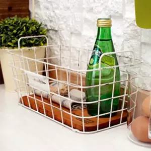 다용도 LST709Y6 철제 바스켓 간식 바구니 식탁 위 정리 소품