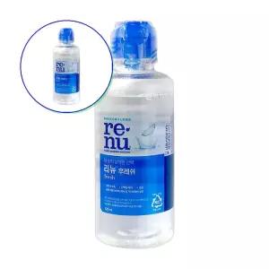 쌍문상회 세련된 렌즈세정액 바슈롬 리뉴 후레쉬 120ml 클리너