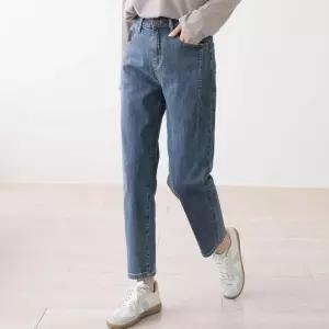 [다잇템]여자 배기진 컷아웃 세미배기핏 FW 청바지 (19369578A)