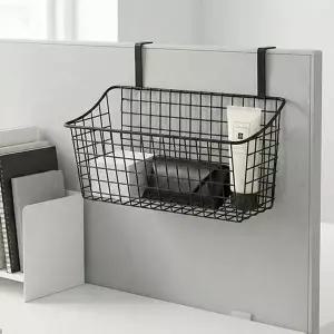 HICKIES EDV356N1 메쉬 바스켓 철제선반 사무실 파티션 주방 수납정리 화분 거치대 대형