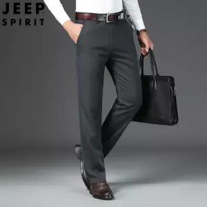 남성바지 스피릿 가을 캐주얼 팬츠 일자 와이드 비즈니스 정장 심쿵직구