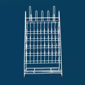 비이커 건조 랙 비커 보관대 시약 선반 스탠드 나사 수납 플라스크