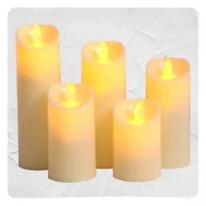 움직이는 전자초 전차초 데코 가짜초 캔들 건전지초