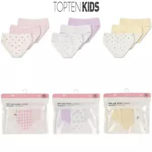 [탑텐키즈](타임스퀘어점패션관)26년 SS 여아) 코튼 브리프 (3PACK)MKG5UP2001