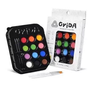 파티 분장용 컬러 페이스 페인팅 세트