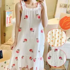 [콩심팥심]골프샤워가운 프룻 목욕가운 골프장 호텔 수영장 원피스잠옷