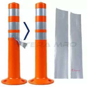 시선유도봉 10매 반사 테이프 차선규제봉 보수용mno713