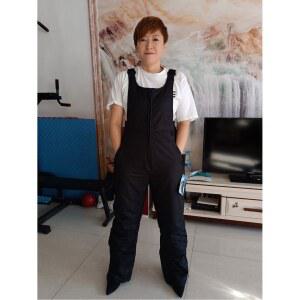 빅사이즈 하의 아웃도어 세트 검은색 썰매장 웰론 퍼포먼스 S77004