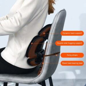 유용한 운전석 등받이 범용 차량용허리 마사지 등받이 쿠션 자동차 의자 쿠션 지지대