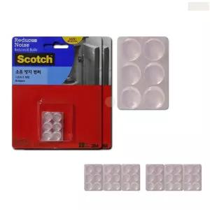 문에 붙이는 동그란 투명 범퍼 36개 원형 범폰 도트 쿠션 완충 도구