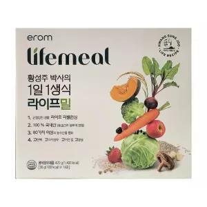 황성주 생식 이롬 1일 1생식 이룸 황선주 노인 어르신 시니어 아침 간편식 14포 MJ