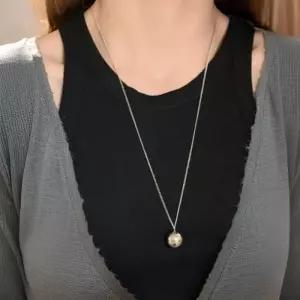 [신상오픈런]여성용 볼드 메탈볼 롱 체인 목걸이 (32330295)