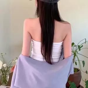 [신상오픈런]골지민소매 순면티 타이트핏 홀터넥 사계절이너 (31797367)