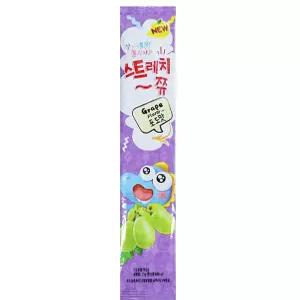 포도맛 스트레치쮸 포도 쫀쫀이 15g 1개 쫀드기