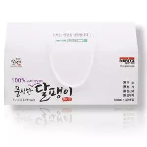 풍성한 달팽이엑기스 식용달팽이진액 구기자나무열매 쇠무릎 사철쑥 100ml 30포