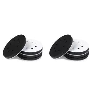 호환  BAAJ-5인치 8홀 소프트 밀도 인터페이스 패드 훅앤루프 스폰지 쿠션 버퍼 라운드 백킹 패드 폼 샌딩