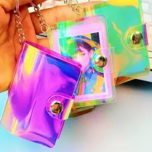 [셀러에이드]홀로그램 띠부씰 앨범 바인더 증명 사진 키링 띠부실보관 케이스