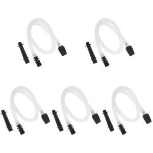 SUPVOX Melodica 마우스피스 튜브 5개, 유연한 ABS 플라스틱 교체품, 32 /36 /37 /41 키 멜로디카, 학생 및 성인에게 이상적, 화이트