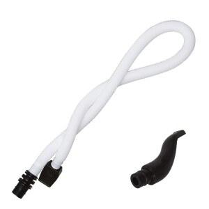 OriGlam 57cm 길이의 멜로디카 피아니카 튜브, 유연한 플라스틱 마우스피스 교체 부품 액세서리 초보자용