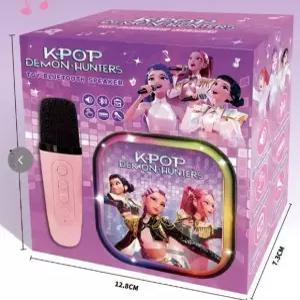 케이팝 데몬헌터스 어린이 노래방 마이크 장난감 음악 완구 블루투스 스피커