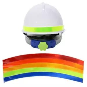 [골드스마일]안전모 식별띠 안전띠 반사 테이프 라운드 2cm 5개입 안전모식별띠