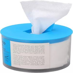 광섬유 청소 안경 정전기 방지 보풀 없는 먼지 제거 종이 마이크로파이버 렌즈 상점 수건 재사용 가능한