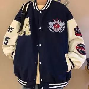 스트릿 남자 야구 점퍼 패치 야구잠바 오버핏 야구점퍼 남자점퍼