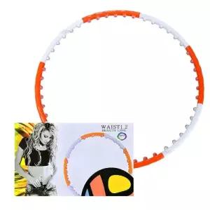 제이오스토어 훌라후프 오렌지 화이트 복부비만 가정용 남성용