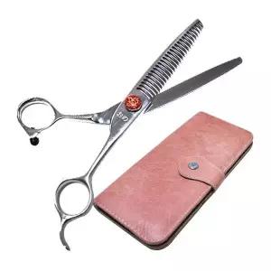 [골드스마일]토리 오노 3홈 고급 미용 숱가위 (T-263) (파우치 포함) (강아지