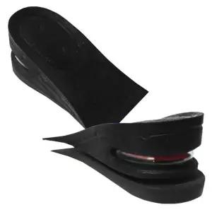 [골드스마일]에어캡 키높이 2단분리 반깔창 5cm 블랙깔창 운동화 구두 신발