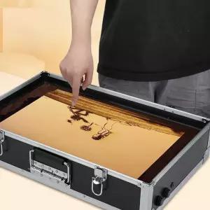 샌드 아트 스크린 박스 모래 놀이 그림 모래판 드로잉 상자