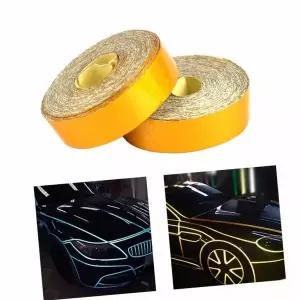 컷팅가능 필요한곳 차량라인스티커 DIY전용 반사테이프 1cm x 5M