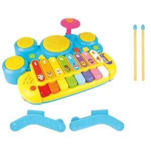 아기상어 영어 동요 실로폰 미니 피아노 장난감선물 어린이 아동